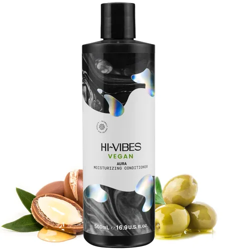 Miniatura 9 de MOEHAIR Hi-Vibes - Champú, acondicionador y suero vegano Juego de champú y acondicionador de aceite de argán con suero antiencrespamiento