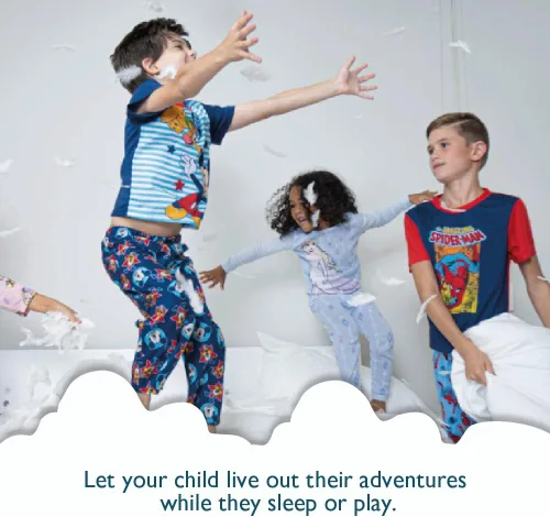 Miniatura 2 de Nickelodeon Paw Patrol - Conjunto de pijama de algodón ajustado de 6 piezas, suave y lindo para niños
