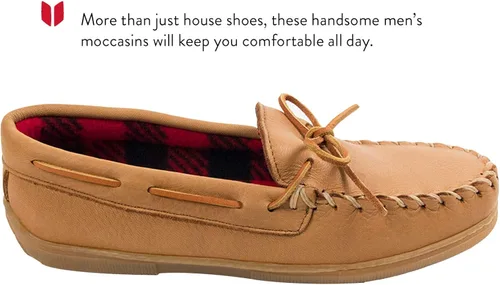 Miniatura 2 de Minnetonka Mocasín con forro polar para hombre