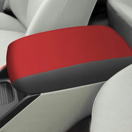 Miniatura 11 de AOMSAZTO Funda de reposabrazos para Civic Honda 2012-2015, color negro, almohadilla de consola central para Civic