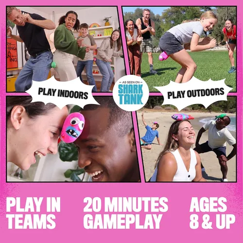 Miniatura 2 de Fish Fight – Divertido juego de fiesta de peces para familias y niños Fiesta en interiores y exteriores, actividad de playa y jardín Divertido