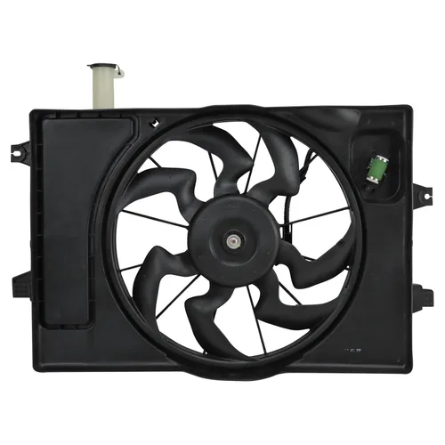 Miniatura 186 de TRQ Conjunto de ventilador de refrigeración del radiador CH3115205 compatible con Jeep Renegade 2019-2021