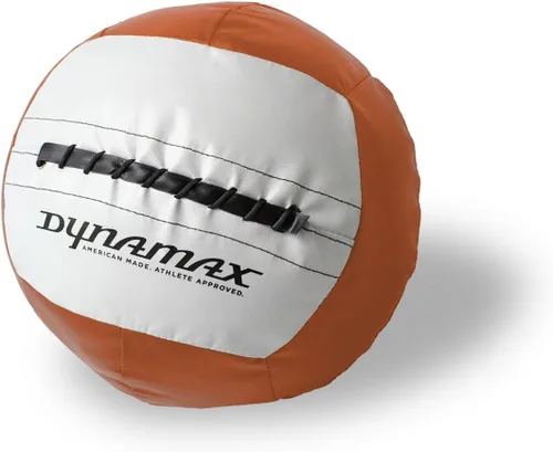 Miniatura 20 de Dynamax Mini Medicine Ball, 2–12 lb Soft Shell Wall Ball, 10-Inch Weighted Exercise Ball for Strength Training, Core Workouts, Conditioning &