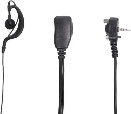 Miniatura 3 de VX-261 - Auriculares en forma de G con micrófono PTT compatibles con Motorola Yaesu Vertex Standard Radio EVX-261 VX-230 VX-231 VX-298 VX-350 VX-351
