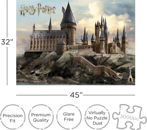 Miniatura 2 de AQUARIUS Harry Potter - Rompecabezas del castillo de Hogwarts (rompecabezas de 3000 piezas) – Mercancía y coleccionables de Harry Potter