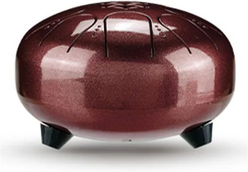 Miniatura 5 de Tambor de lluvia para jardín exterior, tambor de lengua de acero con bolsa de transporte, kit de tambor de tanque de mano de 5 pulgadas y 8 notas
