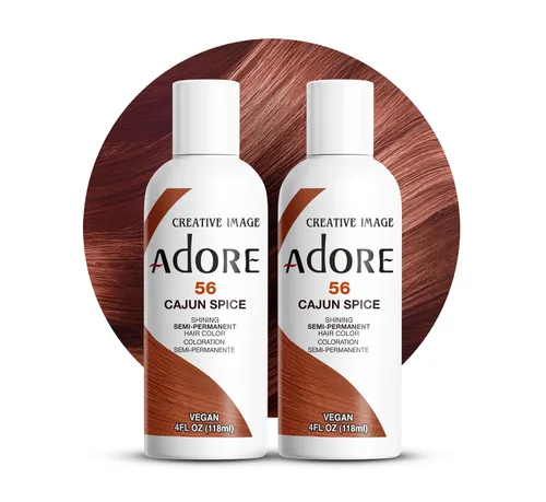 Miniatura 50 de Adore Tinte de Cabello Semipermanente (052 French Cognac) Tinte para el Cabello Castaño Vegano y sin Crueldad Animal Sin Amoníaco, Sin Peróxido
