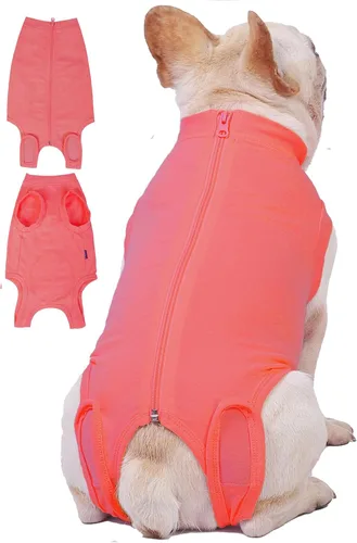 Miniatura 21 de Traje de recuperación de cirugía para perros – Después de la esterilización, heridas abdominales después de la recuperación quirúrgica, antilamida