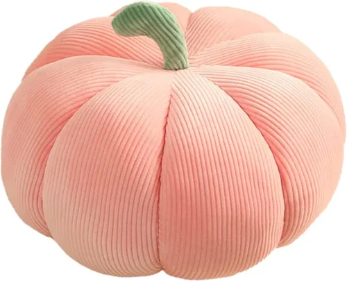 Miniatura 9 de AZCHEN Almohada decorativa de calabaza para sofá cama, muebles de patio (7.1 in, naranja)