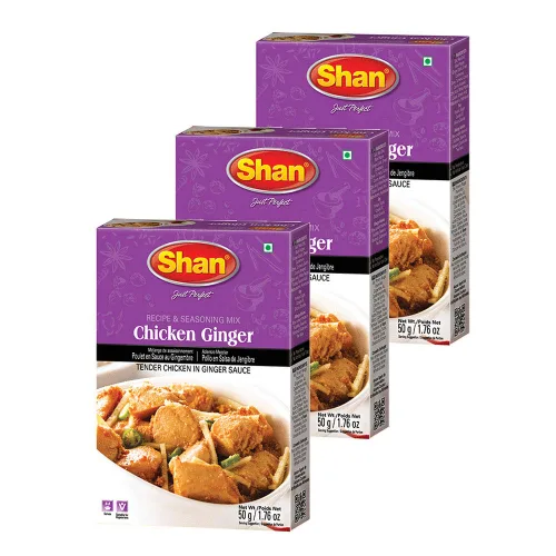 Miniatura 41 de Shan Korma Recipe and Seasoning Mix 1.76 oz (50g) - Spice Powder for Traditional Meat in Yogurt Sauce - Suitable for Vegetarians - Airtight Bag in a