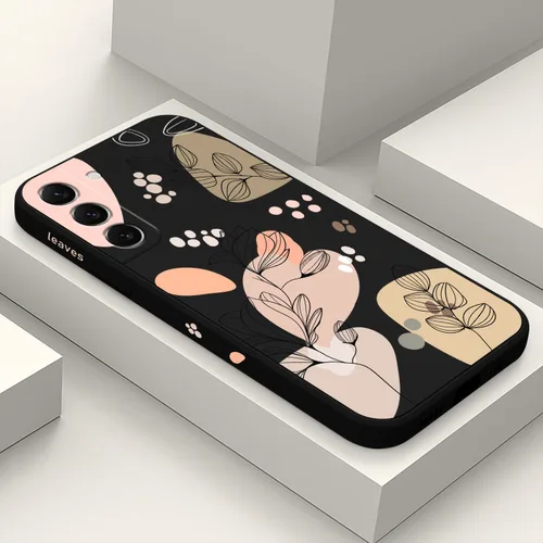 Miniatura 12 de LEECG para Samsung Galaxy S22 Plus, funda de silicona suave con diseños de flores de moda, protector contra caídas y antihuellas para Samsung S22