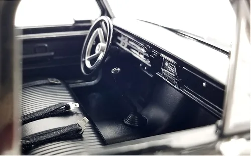 Miniatura 2 de 1970 F-350 Camión rampa negro con gráficos Rice & Holman Bat Truck Edición limitada a 400 piezas en todo el mundo 1/18 Modelo de coche fundido a