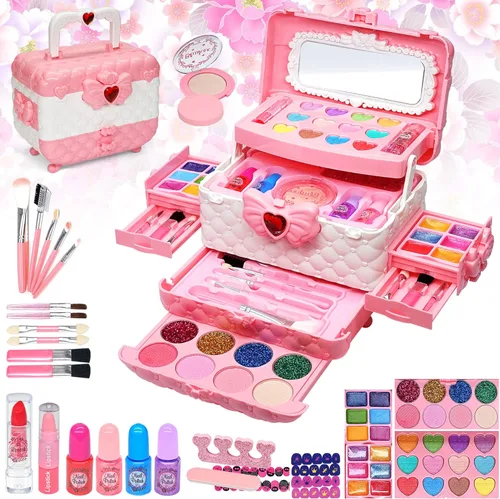 Miniatura 8 de Juegos de maquillaje para niñas – Maquillaje para niños de 8 a 12 años, Maquillaje para Niñas, kit de maquillaje de juego, los mejores juguetes