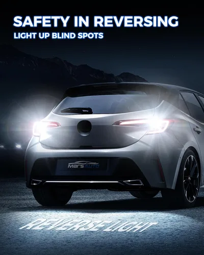 Miniatura 7 de Marsauto Bombillas LED 7440 7443, luces de marcha atrás, 300% más brillantes, 7441 7444 W21W T20, lámparas LED de repuesto para luces de freno
