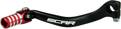 Miniatura 6 de Palanca de cambio plegable SCAR de engranajes forjada Compatible con Honda CRF 110 CRF110 CRF110F 13-26 - Rojo