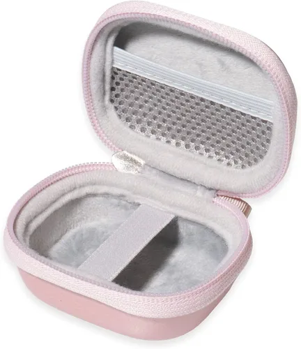 Miniatura 4 de Funda para auriculares Bluetooth TAGRY X08 True Wireless Earbuds 60H, bolsillo de malla para cable de carga (oro rosa)