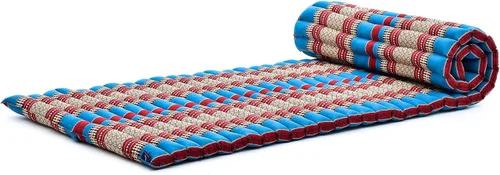 Miniatura 56 de Leewadee - Colchón plegable - Futón japonés enrollable -Alfombra de tatami triple pliegue - Cama de piso para invitados - Colchón de camping