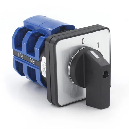 Miniatura 7 de Interruptor Selector de Cambio Universal, Interruptor de Transferencia de Potencia, 2 Posiciones 4 Terminales, LW26-20 C02/1 440V 20A Motor, Bombas