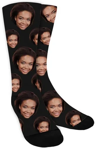 Miniatura 7 de Calcetines personalizados con foto, calcetines de cara personalizados para hombres, regalos divertidos personalizados para papá, Navidad