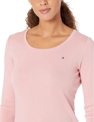 Miniatura 3 de Tommy Hilfiger Camiseta de manga larga con cuello redondo para mujer