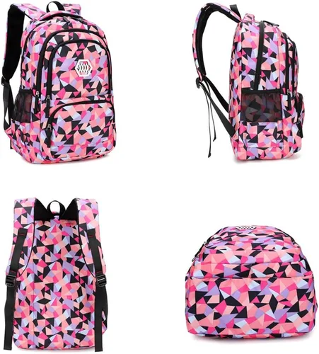 Miniatura 3 de MITOWERMI 3Pcs Backpack for Girls Boys Kids Backpack with Lunch Box for Elementary Middle High School