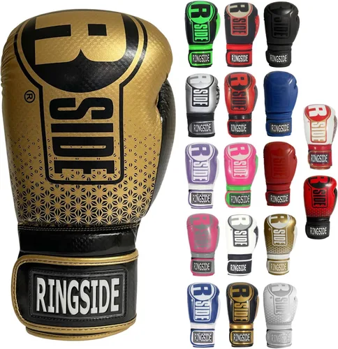 Miniatura 21 de Ringside Apex - Guantes de boxeo IMF-Tech con soporte seguro para la muñeca, guantes de boxeo sintéticos para hombres y mujeres