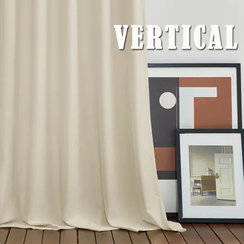 Miniatura 6 de RYB HOME - Cortinas de terciopelo beige, cortinas decorativas resistentes con pestaña trasera, cubierta de privacidad para oscurecer habitación