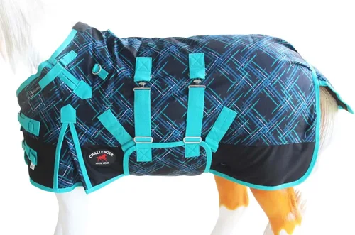 Miniatura 20 de CHALLENGER Manta de invierno miniatura de 36 "1200D Weanling Donkey Pony Horse Foal 51981B