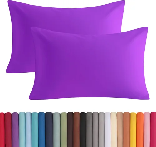Miniatura 27 de BEDSUM Funda de almohada de microfibra para el cuerpo, suave, resistente a las arrugas y de fácil cuidado con cierre de sobre para adultos y mujeres