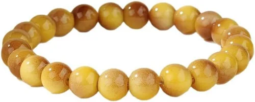 Miniatura 26 de Pulseras de triple protección con piedra de ojo de tigre de obsidiana negra con hematita para hombres y mujeres, pulsera de piedra curativa