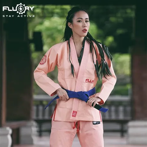 Miniatura 3 de FLUORY BJJ Gi - Traje brasileño Jiu Jitsu para mujer, kimonos para mujer, uniforme BJJ