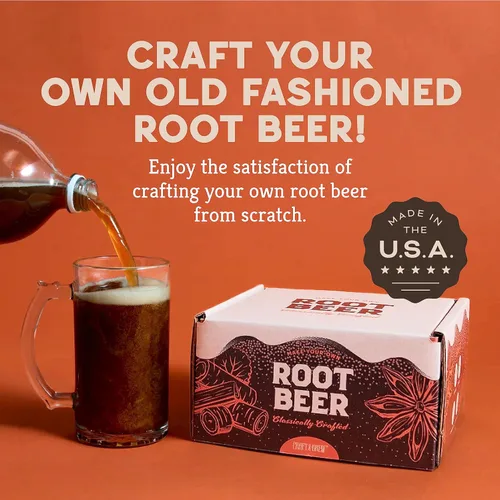 Miniatura 2 de Craft A Brew - DIY Haz Tu Propia Cerveza de Raíz Artesanal - Equipo y Suministros Completos - Kit de Elaboración Casera para Principiantes - 1 Galón