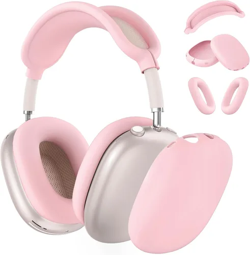 Miniatura 18 de Funda rígida para AirPods Max con modo de sueño, funda de transporte para auriculares con almohadillas de silicona para AirPods