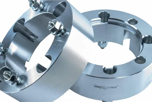 Miniatura 4 de High Lifter Espaciadores de rueda UTV para modelos CFMOTO y Yamaha, un par, 2 pulgadas de ancho, patrón de pernos 4x110, paso de rosca M12x1.25