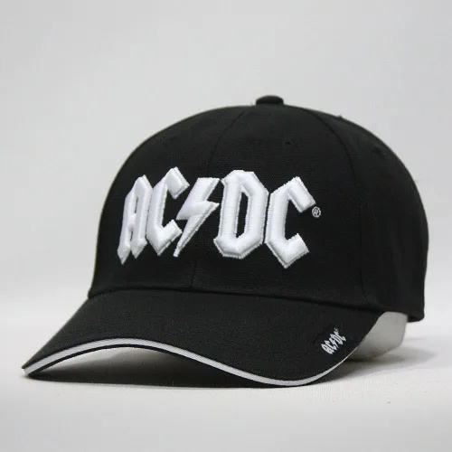 Miniatura 3 de ACDC Gorra de béisbol Red on White Hard Rock Band (blanco), Blanco
