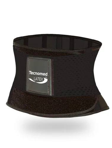 Miniatura 9 de Tecnomed Cinturón de soporte de espalda para hombres y mujeres, soporte lumbar de cintura, soporte lumbar para ciática, alivio del dolor de espalda