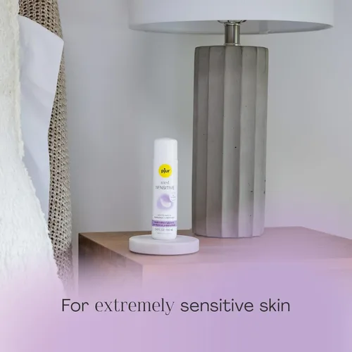 Miniatura 4 de pjur med Sensitive - Lubricante a base de agua, lubricante sexual íntimo prémium para hombres, mujeres y parejas, de larga duración, 3.4 onzas