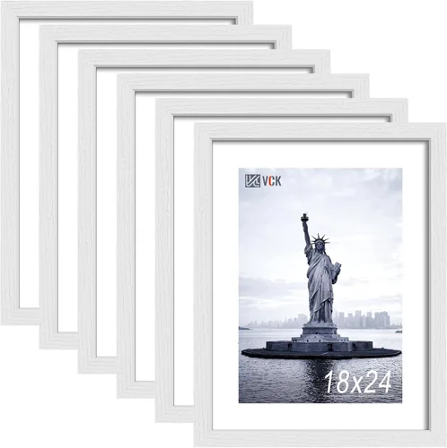 Miniatura 100 de VCK Marco de fotos de 24 x 36 pulgadas, exclusivo marco de póster grande negro para pared, galería en casa, oficina, 1 paquete