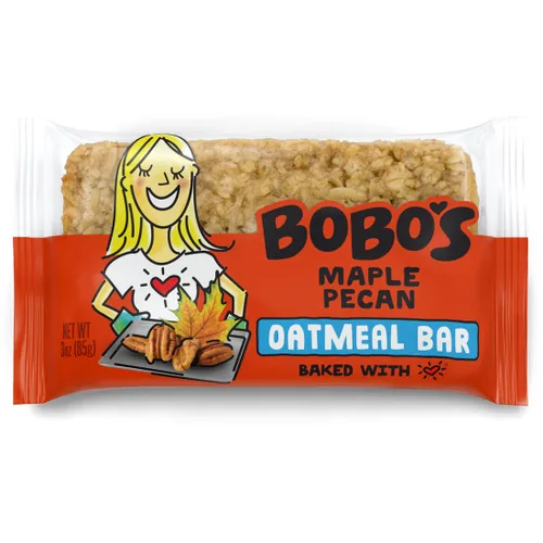Miniatura 22 de Barritas de avena con plátano y chispas de chocolate de Bobo's, sin gluten, sin OMG, de avena integral, paquete de 12 Barritas de aperitivo Para