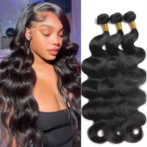 Miniatura 18 de Extensiones de pelo rizado brasileño de Selina, pelo virgen brasileño, 100 gramos/paquete, color natural (16 pulgadas, rizado)