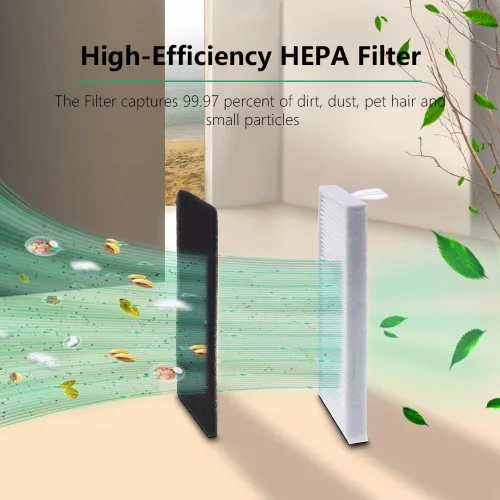 Miniatura 3 de Filtros de repuesto compatibles con Ecovacs Deebot N79S N79 DN622 DN622.11 DN622.31 N79W N79se Deebot 500 DC3G y Yeedi K600 K700, aspiradoras robot