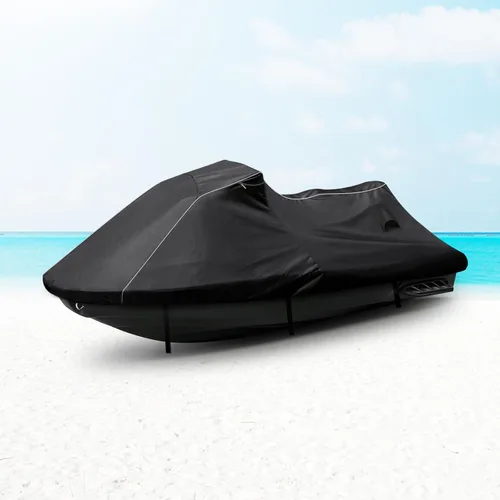 Miniatura 8 de Funda impermeable para moto acuática, ajuste personalizado para Sea-doo Spark3up Spark Trixx 3up, 600D Oxford a prueba de rayos UV, remolcable