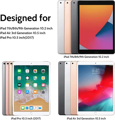 Miniatura 8 de Peslv Protector de pantalla magnético de privacidad para iPad de 9ª, 8ª, 7ª generación de 10.2 pulgadas, iPad Air 3ª y iPad Pro de 10.5 pulgadas