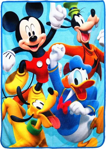 Miniatura 10 de Disney Mickey Mouse Super Plush Throw The Legend - Manta de 46 x 60 pulgadas