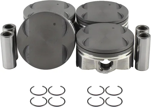 Miniatura 2 de DNJ Juego de pistones P340 estándar para Chevrolet Pontiac Aveo Aveo5 G3 1.6L L4 16V DOHC 1598cc 2009-2011