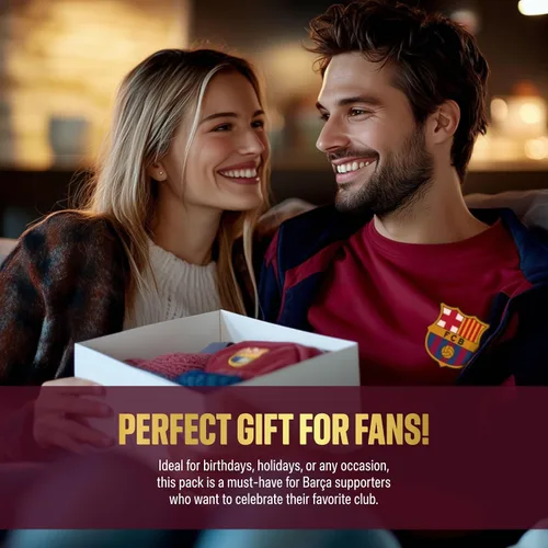 Miniatura 2 de Icon Sports Pro League Paquete de Fan Ultimate – 5 piezas de mercancía de fútbol con licencia oficial - Camiseta, Jersey, Chaqueta, Bufanda, Balón