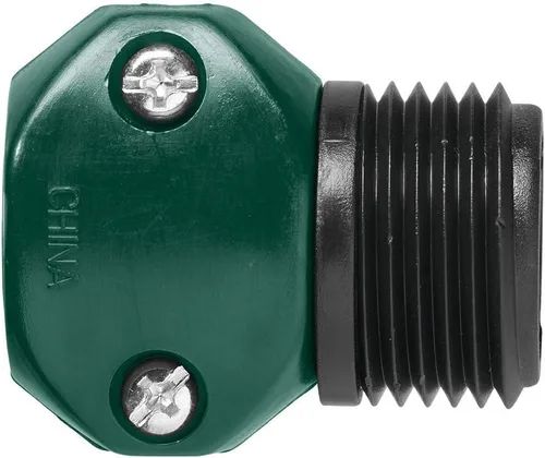 Miniatura 2 de Orbit - Accesorio con extremo de rosca macho para reparación de manguera de agua, conector para reparación de manguera de jardín de 1/2 pulgada