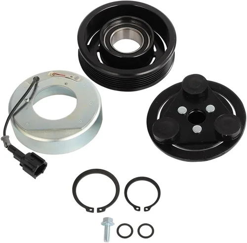 Miniatura 30 de cciyu Embrague del compresor del aire acondicionado para Ford Focus 2.0L 2000-2002 Asamblea de compresores de reparación de automóviles 57162 58162
