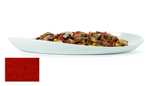 Miniatura 4 de G.E.T. OP-1580-CHI - Plato ovalado para servir con 15 chiles, apto para lavavajillas, plástico de melamina, colección Osslo