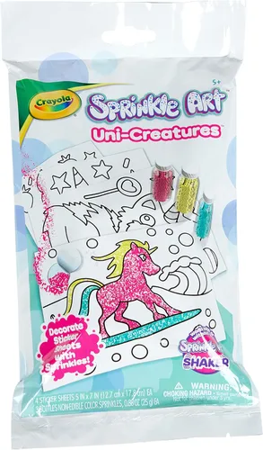 Crayola Unicornio criaturas espolvoreadas, manualidades para niñas, regalo, edad 5, 6, 7, 8 años